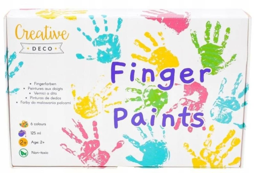 Farby do malowania palcami