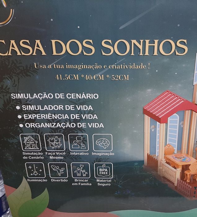 Casa dos Sonhos - Nova, selada e em caixa