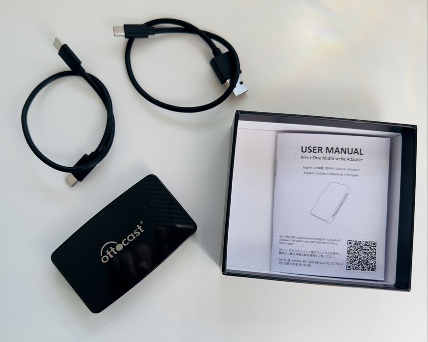 Adaptador sem fios Carplay/Android auto