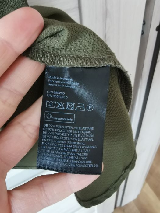 Sukienka khaki hm rozmiar 42 zielona
