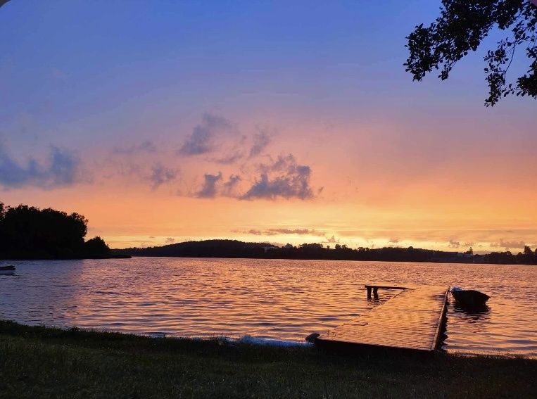 Domek nad jeziorem, 8 osobowy..las..cisza...wędkowanie