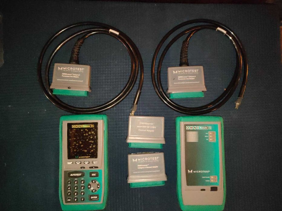 Fluke Microtest Omniscanner 2 – tester kabli Cat5/5e/6