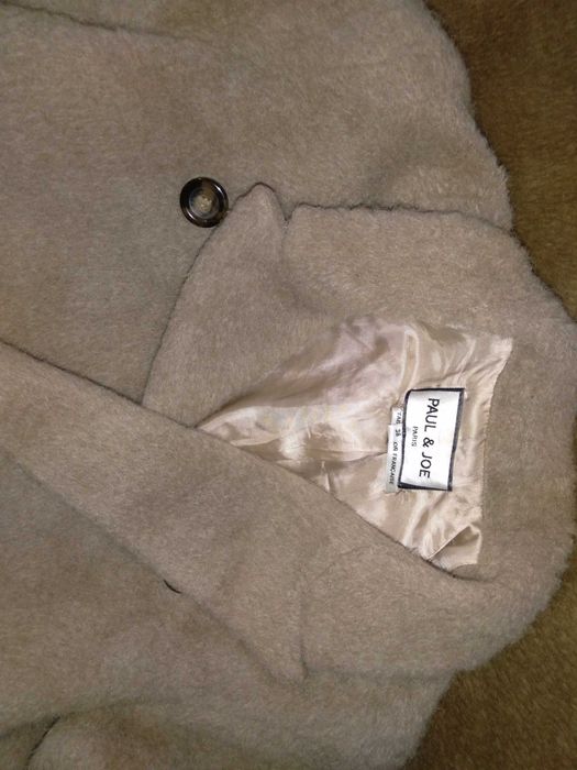 Пальто альпака шерсть франция Paul & Joe, 36 S