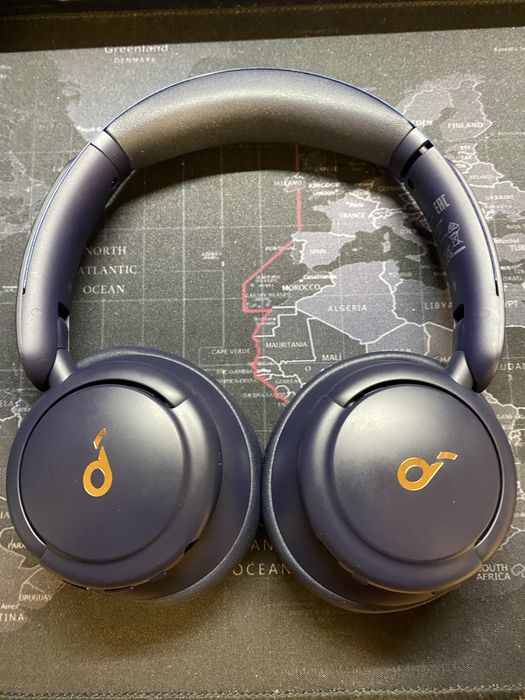 Słuchawki nauszne SOUNDCORE Life Q30 ANC – niebieskie (NOWE)