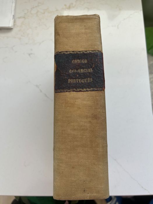 Livro Código Comercial Coimbra 1936