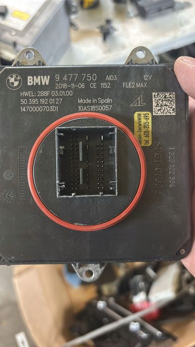 bmw 6 f12 moduł przetwornica lampy full led 9477750