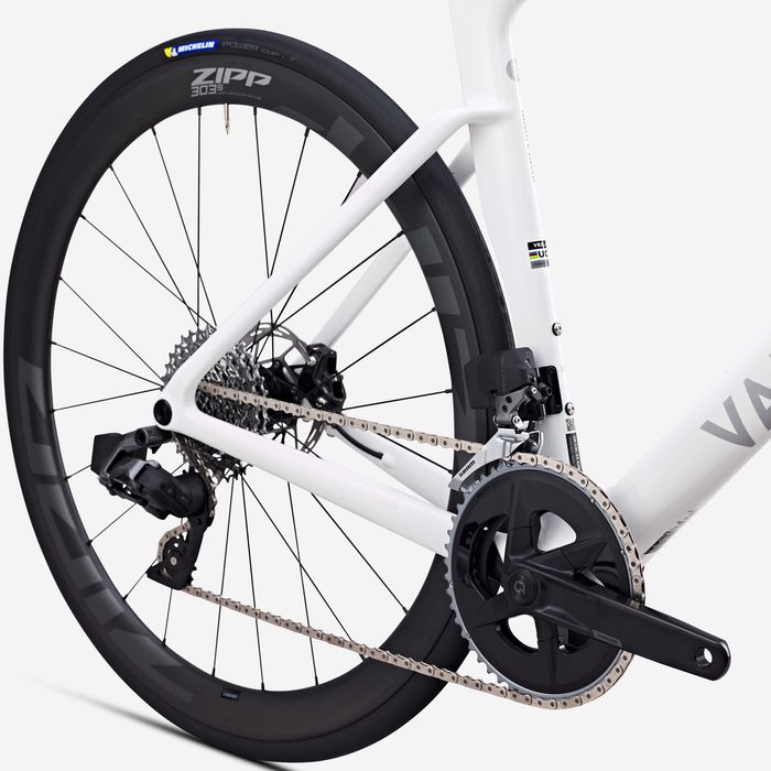 BICICLETA DE ESTRADA RCR RIVAL AXS SENSOR DE POTÊNCIA BRANCO GLACIAR