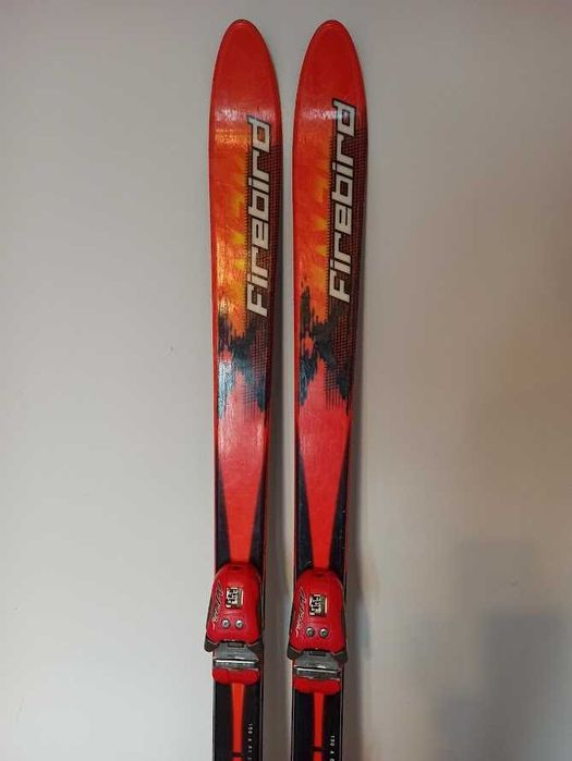 Narty + wiązania Firebird 150cm, Ładne , na wzrost 155cm do 170cm