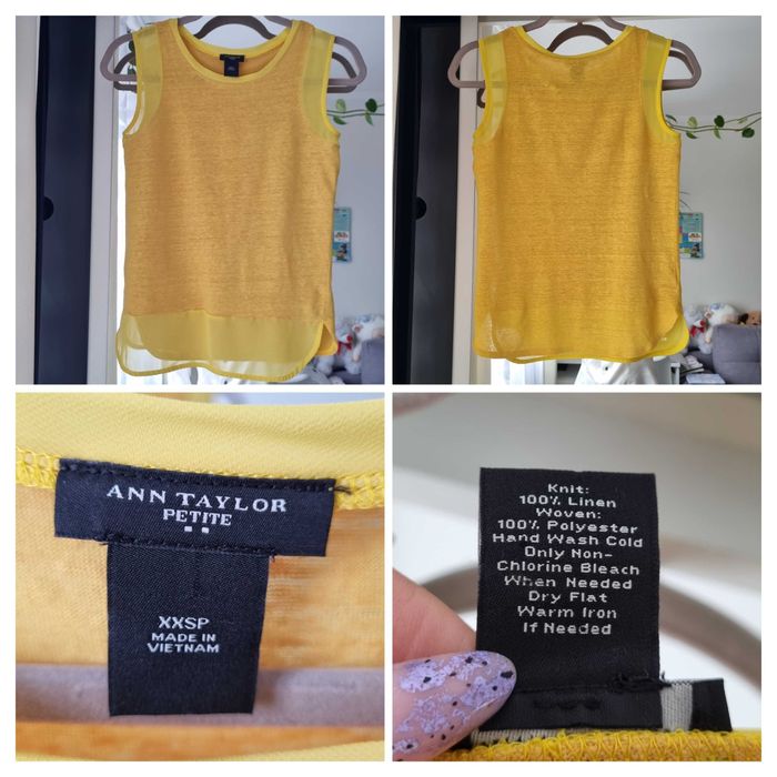 Uniwersalna bluzeczka top t-shirt damski Ann Taylor Petite XXSP-XSP