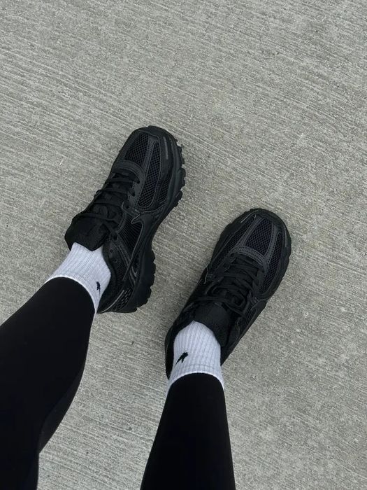Nike Zoom Vomero 5 Black жіночі кросівки найк вомеро 5 сітка