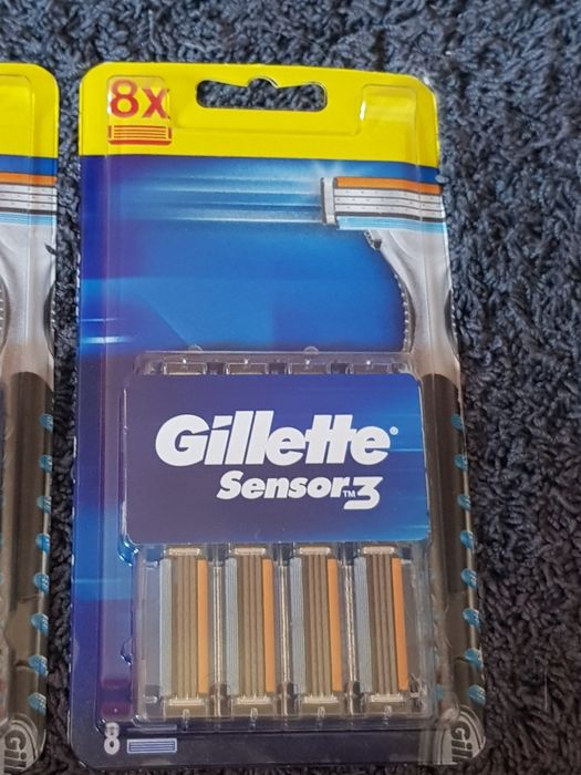 Orginal Gillette Sensor  3 wkłady ostrza 8sztuk tylko 25zl