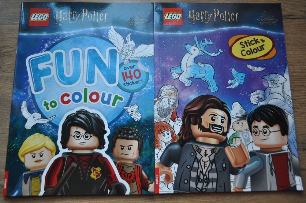 Dwie gazetki Lego Harry Potter