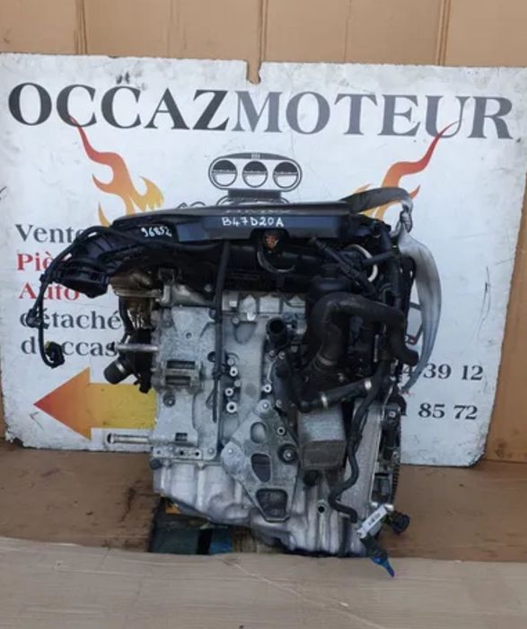 Motor BMW Série 3 F31 2.0D B47D20A usado com garantia