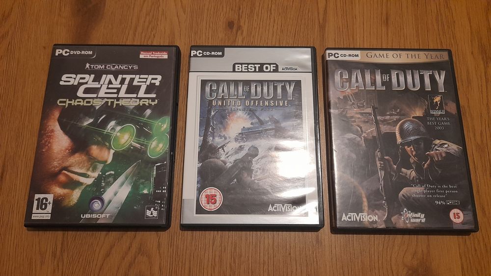 PC jogos para coleção