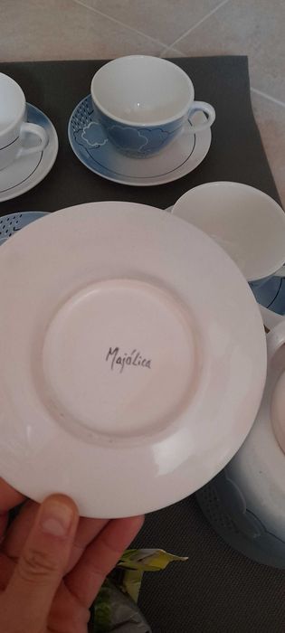 Serviço de chá de cerâmica - Majólica