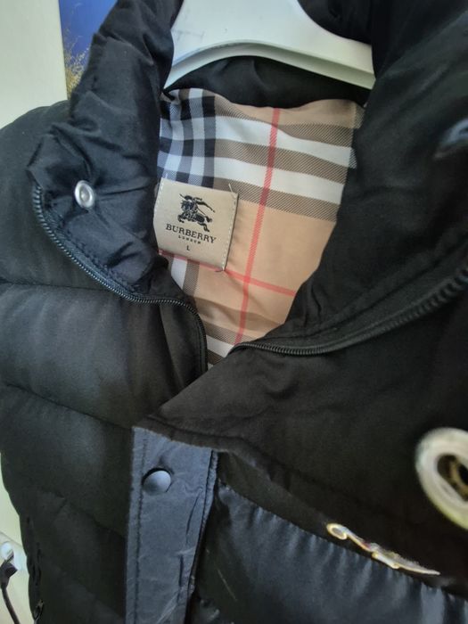 Burberry ciepły bezrękawnik