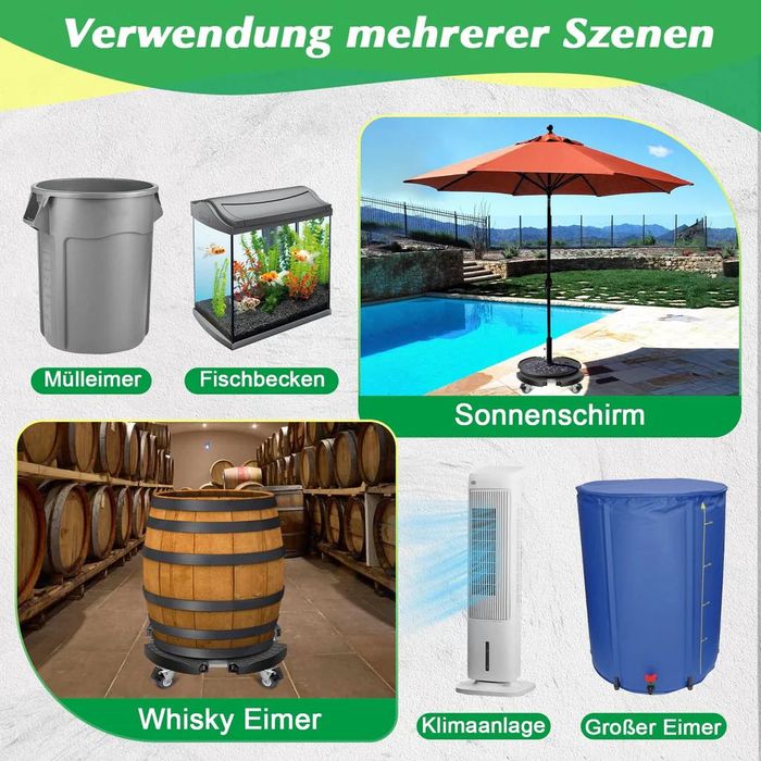 Podstawa, stojak do roślin kółka do przenoszenia donic do 150kg