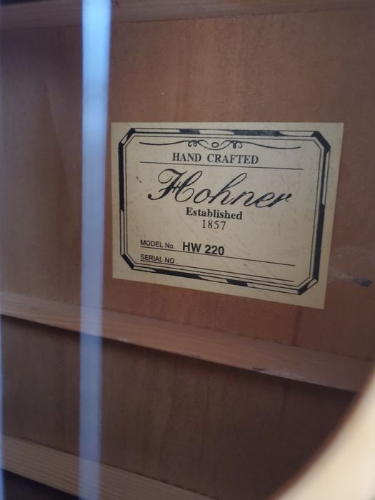 Акустика гітара Hohner HW 220 з чохлом
