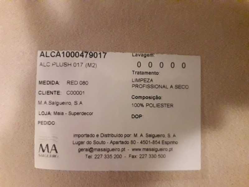 Tapete fofo redondo cinza claro (NOVO POR ESTREAR)