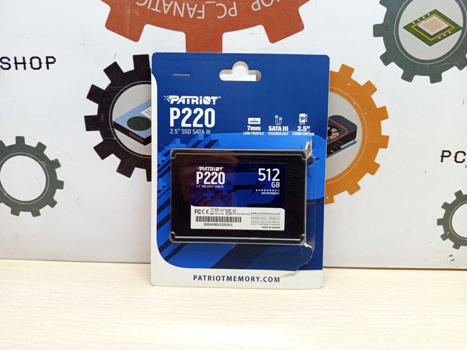 ssd patriot 512 - купить комплектующие для ПК - Цена на OLX.ua