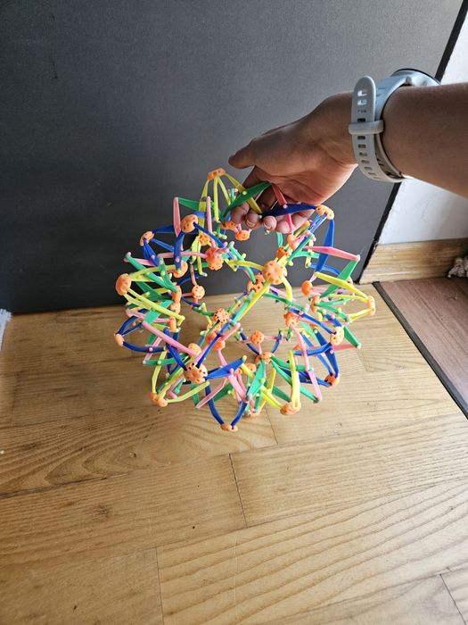 Kokorowa piłka zabawka dla dziecka bądź dla psa do aportowania