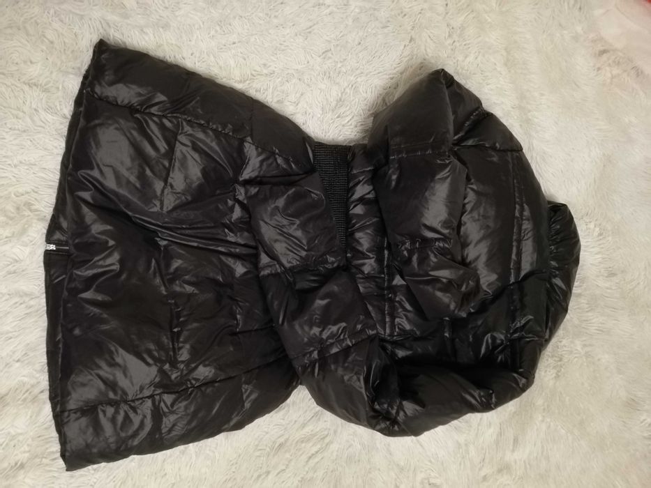 płaszcz puchowy Ochnik S 36 M 38 czarna kurtka puchowa Ochnik M 38