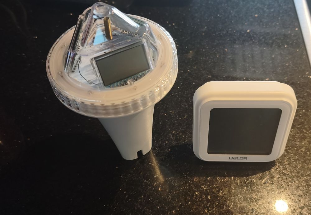 Termómetro Sem Fios BALDR para Piscina (Novo / Em Caixa)