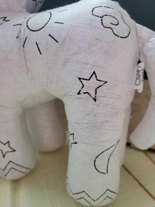 М'яка Іграшка - розмальовка Єдиноріг!