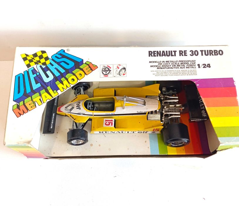 Bburago Renault RE 30 Pewex 1:24 vintage PRL