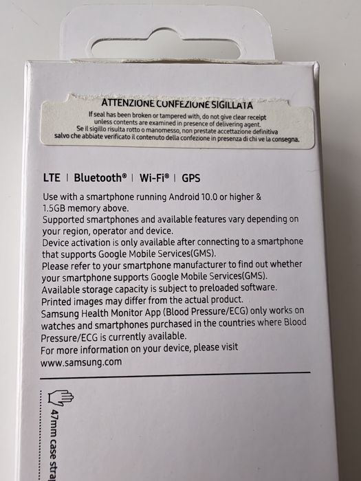 Smartwatch Samsung Galaxy 6 classic