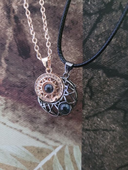 Naszyjnik dla par prezent chłopaka dziewczyny przyjaciółek Walentynki