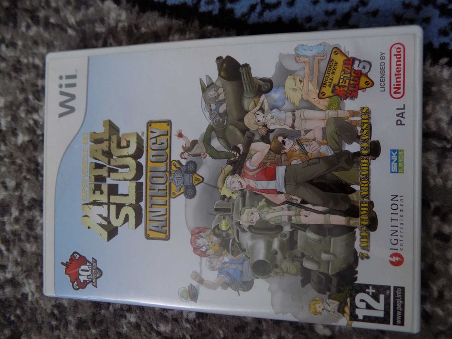 Metal Slug Anthology - gra w bardzo dobrym stanie na Wii (U) -Nintendo