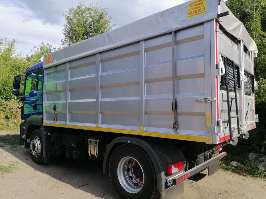 Ман самоскид виготовлення кузовів