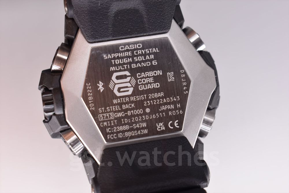 Casio G-Shock GWG-B1000-1A NEW ORIGINAL | Bluetooth | Sapphire | Solar