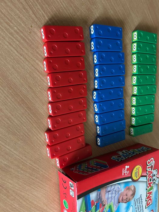 Игры настольные конструкторы  Bunchems и WOOPIE Puzzle 4+