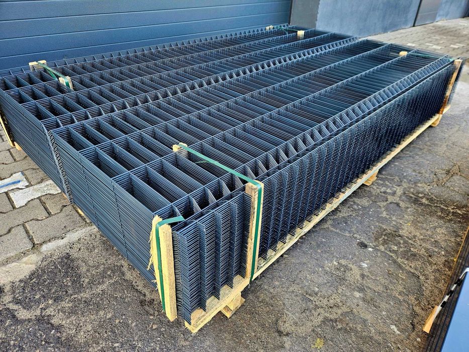 Panel ogrodzeniowy 3D płot RAL 7016 antracyt | 250×153 | drut 4 mm