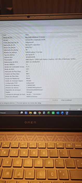 HP OMEN — Ryzen 7 512GB / RTX 3060 / 16 GB RAM