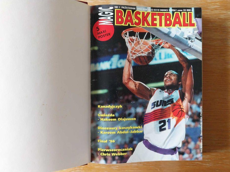 Magic Basketball – miesięcznik 1994/1995 / opr introlig