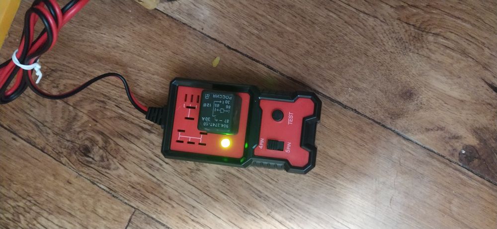 Тестер для реле 12в