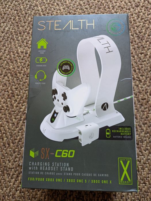 Base de Carregamento Xbox One + Suporte Headset – Stealth SX-C60 ( Novo)