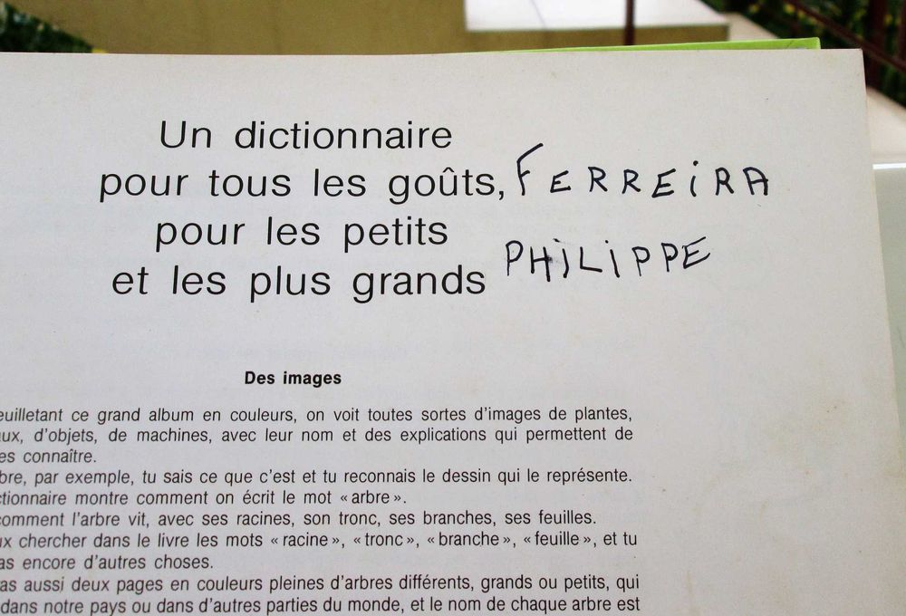 Livro le larousse des enfants 1978