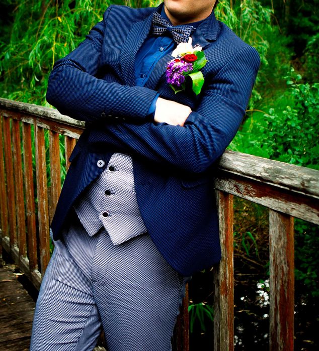 Мужской свадебный выпускной костюм размер 38 / M / 46