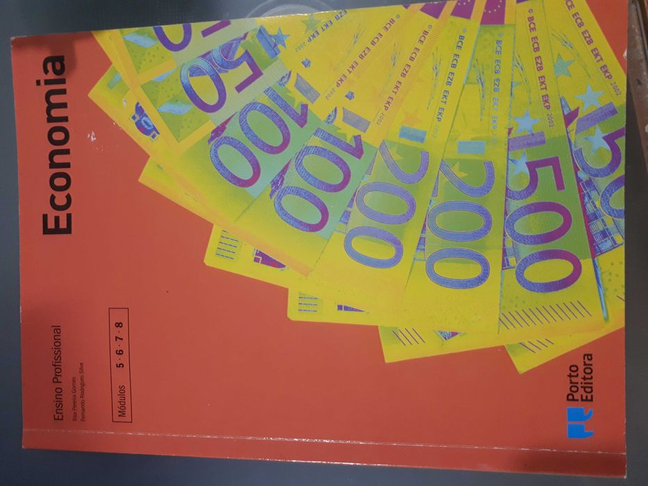 Economia Ensino Profissional Modulos 1234 e 5,6,7,8 - Porto Editora