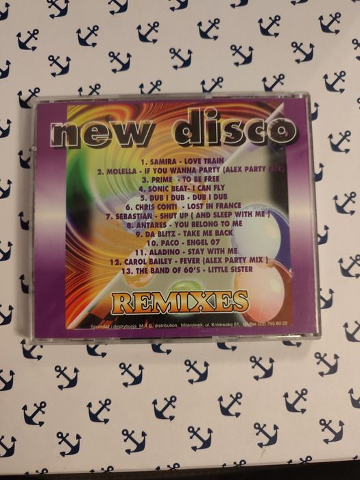 new disco Remixes składanka CD