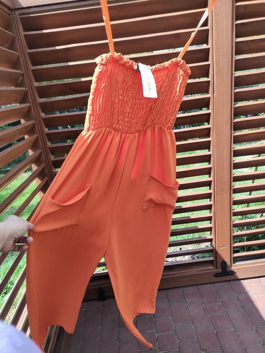 Kombinezon letni regulowane ramiączka