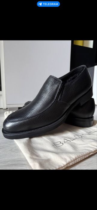 Туфлі лофери зимові Baldinini