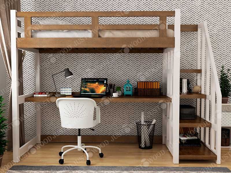 дерев'яне ліжко-горище (190*90) зі столом