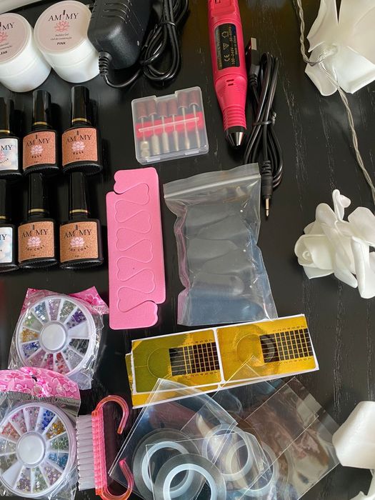 PROMOÇÃO! Kit profissional unhas de gel (completo e NOVO)