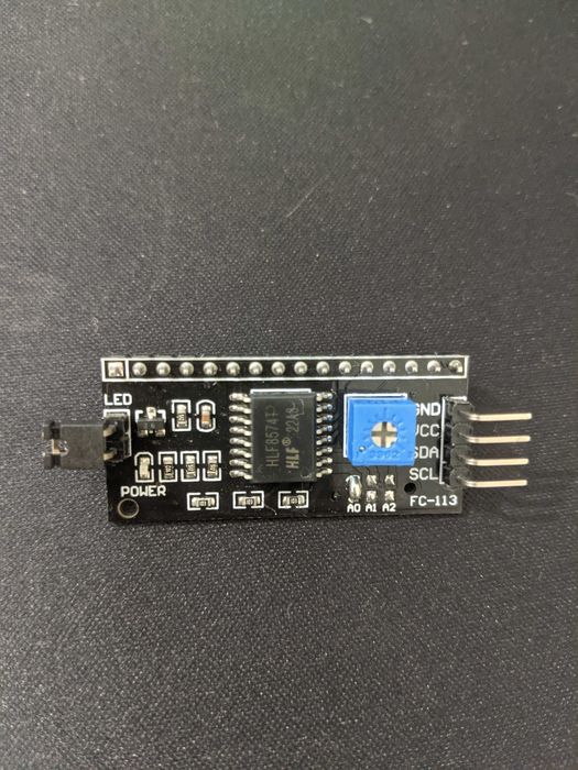 Display LCD 1602 I2C 5V Arduino