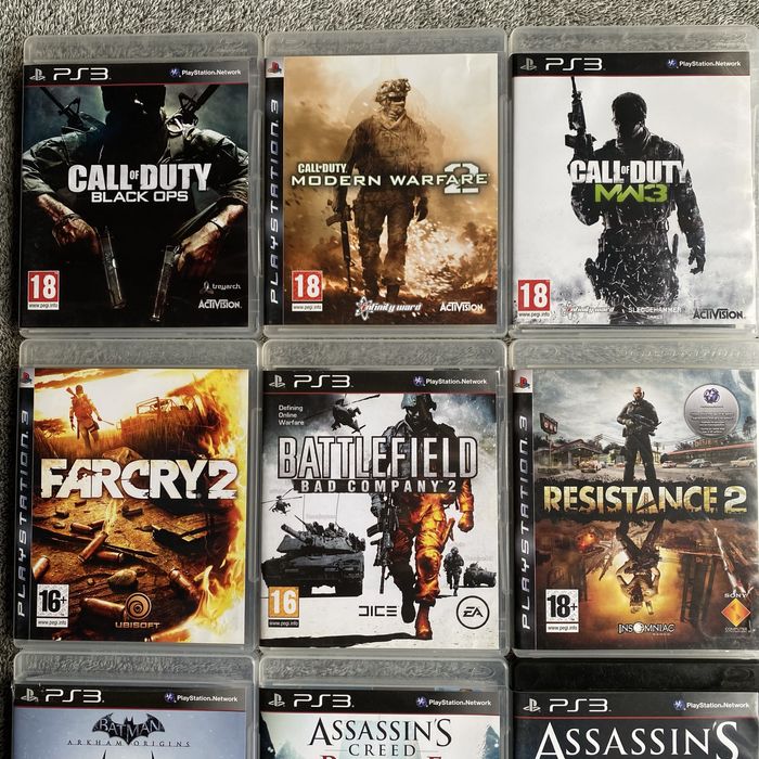 Диски с играми на PS3 лицензия